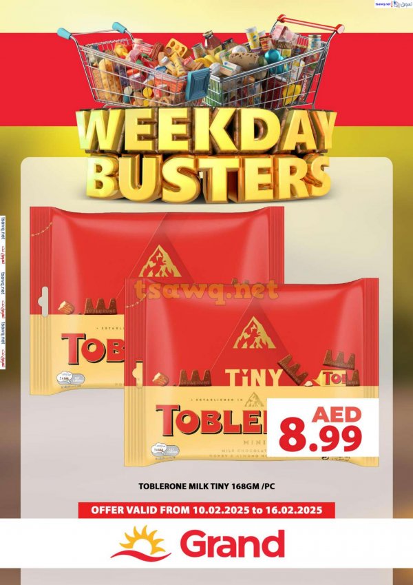 Grand UAE offers fr 10 to 16 Feb 2025 Weekday Busters