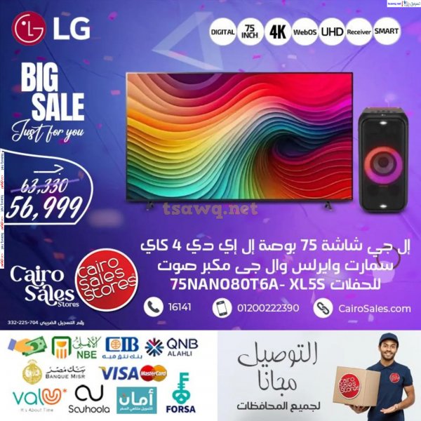 Cairo Sales offers fr 24 Feb 2025  LG Screens