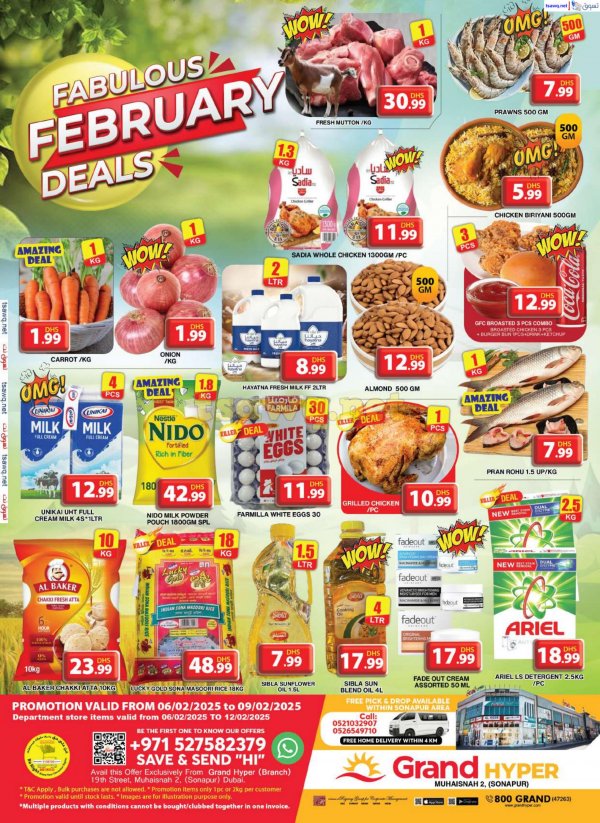 Grand Muhaisnah Dubai offers fr 6 to 9 Feb 2025 Fabulous Deals