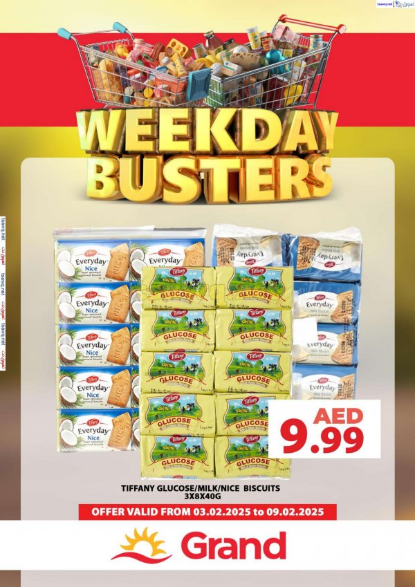 Grand UAE offers fr 3 to 9 Feb 2025 Weekday Busters