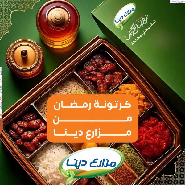 عروض مزارع دينا من 31 يناير 2025 كرتونة رمضان