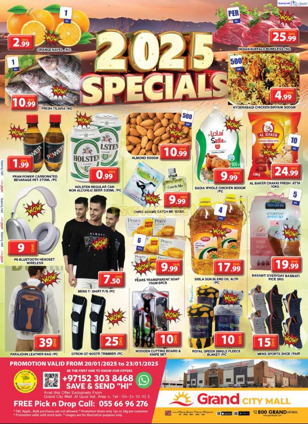 Grand City Al Quoz offers to 23 January 2025 Specials Deals
