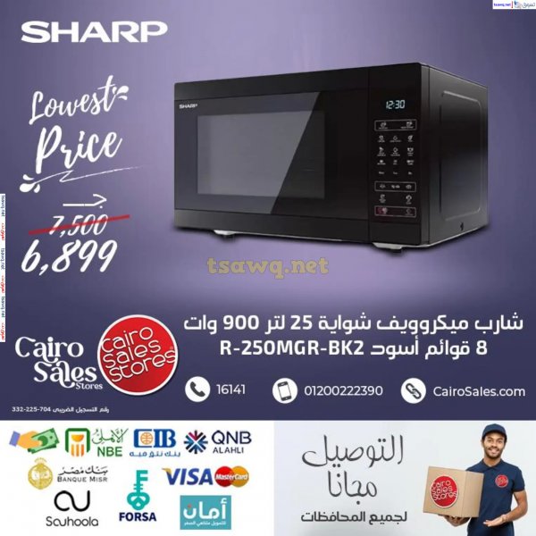 Cairo Sales offers from 20 March 2025 Sharp Appliances
