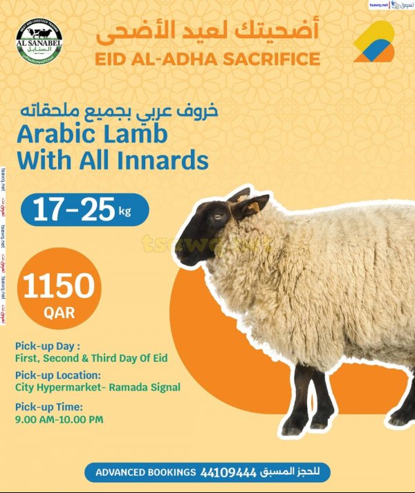 عروض سيتى هايبر ماركت قطر من 19 مايو 2025 أضحيتك لعيد الأضحى