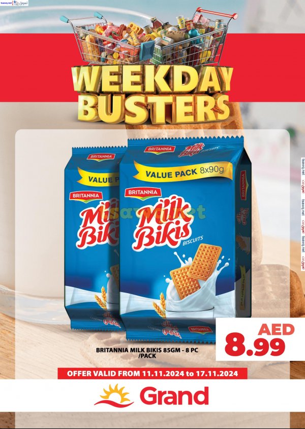 Grand UAE offers from 11 to 17 November 2024 Weekday Busters
